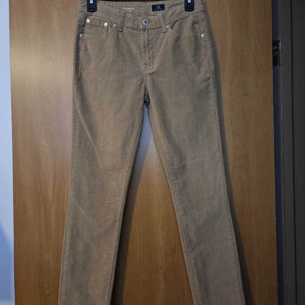 AG Adriano Goldschmied Light Brown Corduroy Casual Pants Size 14 (Boys)